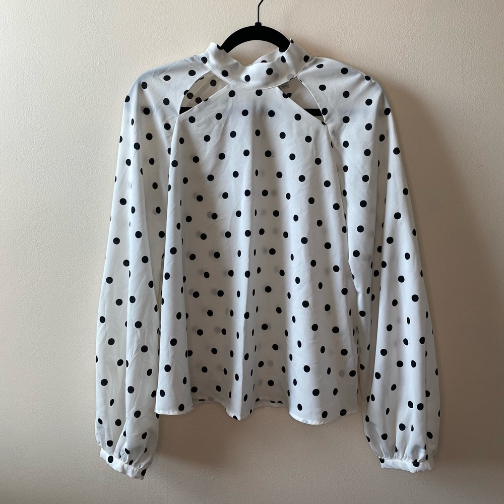 A New Day Polka Dot Dress Shirt